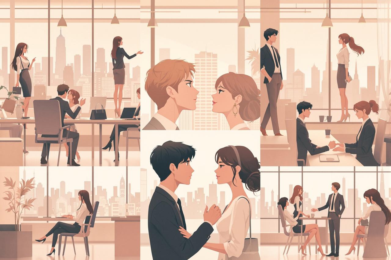 漫画岛官网精选合辑 - 职场恋爱 · 办公室里的心跳